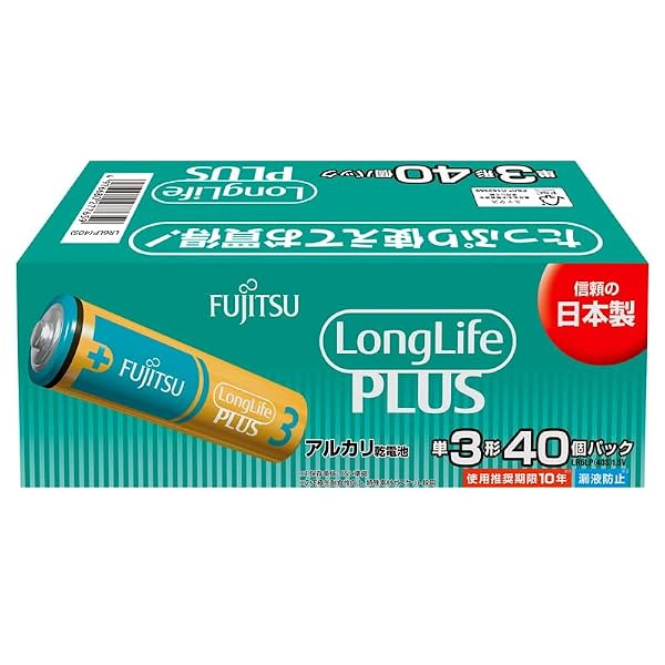 FDK アルカリ 乾電池 ロングライフプラス単3形40本ブランドエフディーケー(FDK)色ゴールドモデルLR6LP(40S)商品説明【商品概要】アルカリ 乾電池 単3形×40個パック【商品説明】【商品詳細】ブランド：エフディーケー(FDK)商品種別：乾電池商品名：FDK アルカリ 乾電池 ロングライフプラス単3形40本製造元：FDK商品番号：LR6LP(40S)発売日：2022年05月30日色：ゴールド商品タイプ：単3形 40個【当店からの連絡】【配送について】当店では複数の物流拠点から発送しております。外装箱が提携配送センターのものである場合がございますが、品質に問題はございません。あらかじめご了承ください。