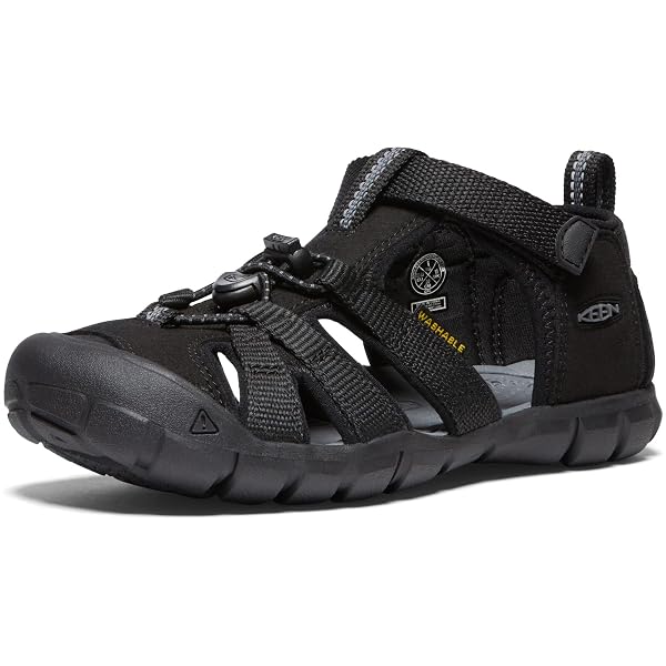 [キーン] キッズサンダル SEACAMP II CNX(20.0~23.5cm) シーキャンプ ツー シーエヌエックス ユニセックス子供 BLACK/GREY 20.0 cmブランドKEEN(キーン)色ブラック/グレーモデル1027418商品説明【商品概要】《KEEN.CNX》テクノロジー採用、軽量で携帯にも便利なハイブリッド・シューズ。普段履きはもちろんの事、トラベル時のセカンドシューズやアクティブなスポーツに適したタイプ。脱ぎ履きが容易でコンフォートなフィット感、KEENならではのバンジーシューレースと、甲をホールドし脱ぎ履きを容易にする調節可能なHook& Loopストラップを採用。動いても動いても快適な速乾性ライニング。土踏まずの形状に立体成型されたアーチサポートが、中足部へのサポート性を向上。【商品説明】【商品詳細】ブランド：KEEN(キーン)商品種別：ボーイズアウトドアシューズ商品名：[キーン] キッズサンダル SEACAMP II CNX(20.0~23.5cm) シーキャンプ ツー シーエヌエックス ユニセックス子供 BLACK/GREY 20.0 cm製造元：KEEN(キーン)商品番号：1027418商品内容：20.0 cm色：ブラック/グレー商品タイプ：ビッグキッズ【当店からの連絡】【配送について】当店では複数の物流拠点から発送しております。外装箱が提携配送センターのものである場合がございますが、品質に問題はございません。あらかじめご了承ください。