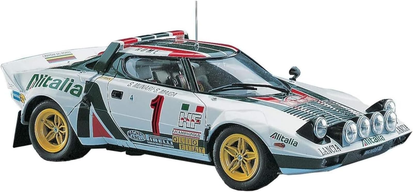 ハセガワ 1/24 ランチァ ストラトス 1977 モンテカルロラリー ウィナー プラモデル CR32ブランドハセガワ(Hasegawa)色ホワイトモデルHSGS5032商品説明【商品概要】組み立て、塗装が必要なプラモデル。別途、工具、塗料等が必要。1970年代ラリーのパワー競争は年を追う事に激化、勝つためには高い運動性能と軽量コンパクトなマシーンが必要でした模型全長:161mmパッケージ重量: 0.33 kg【商品説明】【商品詳細】ブランド：ハセガワ(Hasegawa)商品種別：車・トラック商品名：ハセガワ 1/24 ランチァ ストラトス 1977 モンテカルロラリー ウィナー プラモデル CR32製造元：ハセガワ(Hasegawa)商品番号：HSGS5032商品内容：330g色：ホワイト【当店からの連絡】【配送について】当店では複数の物流拠点から発送しております。外装箱が提携配送センターのものである場合がございますが、品質に問題はございません。あらかじめご了承ください。
