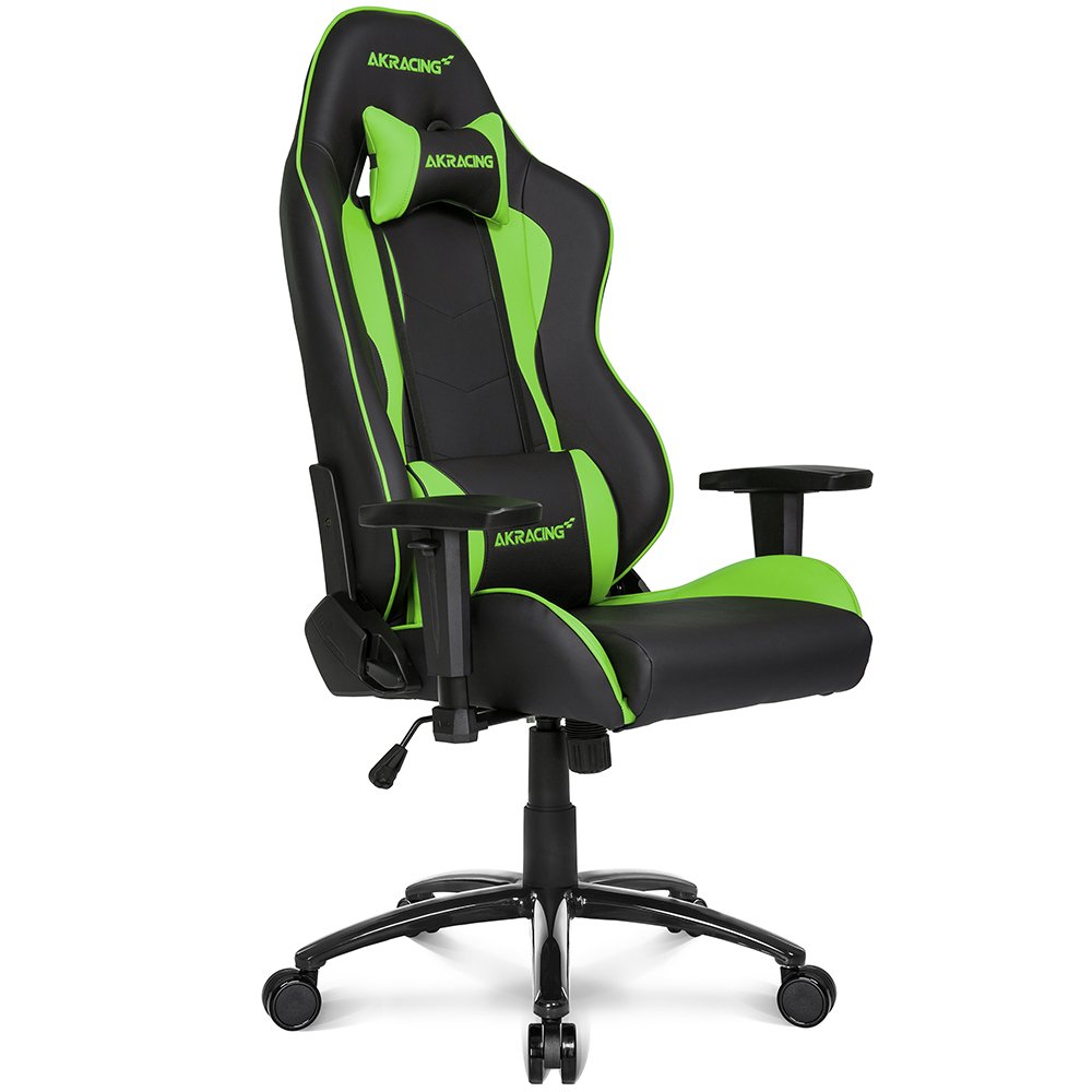 AKRacing ゲーミングチェア Nitro V2 グリーン 高耐久PUレザー リクライニング エルゴノミクス JIS規格 5年ブランドAKRacing色モデルAKR-NITRO-GREEN/V2商品説明【商品概要】寸法:背もたれ幅:54cm/奥行:56cm/高さ:92cm、座面下高さ:33~40cm、座面厚さ:10cm、重量:25kg材質:PUレザー(張地)、モールドウレタン(クッション)、スチール(フレーム)、PU(ホイール)組み立て式(専用工具と日本語組立マニュアル付属)【商品説明】【商品詳細】ブランド：AKRacing商品種別：PCゲーミングチェア商品名：AKRacing ゲーミングチェア Nitro V2 グリーン 高耐久PUレザー リクライニング エルゴノミクス JIS規格 5年製造元：AKRacing商品番号：AKR-NITRO-GREEN/V2発売日：2020年04月11日商品内容：25.0kg【当店からの連絡】【配送について】当店では複数の物流拠点から発送しております。外装箱が提携配送センターのものである場合がございますが、品質に問題はございません。あらかじめご了承ください。