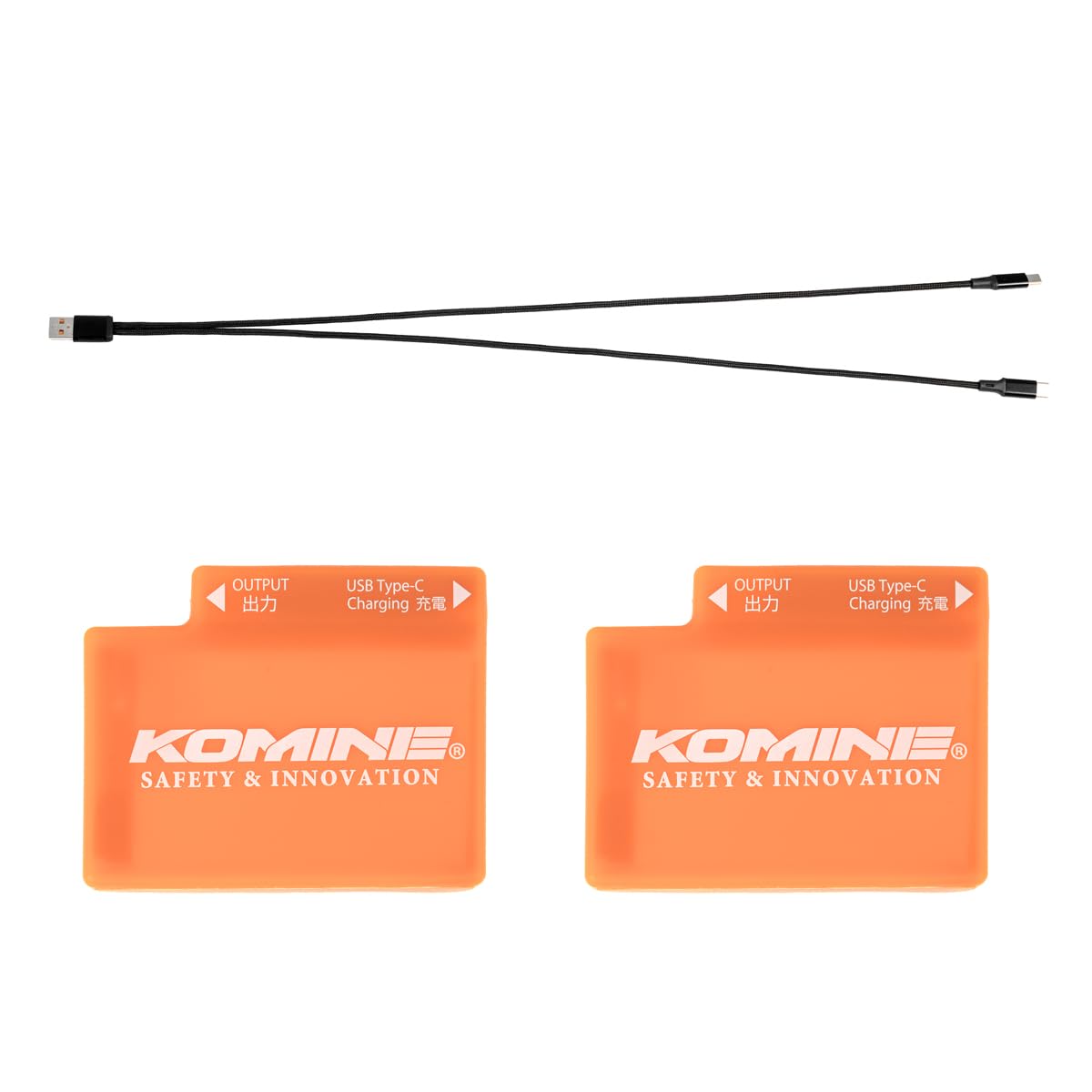 コミネ(KOMINE) EK-250 7.4Vバッテリーグローブセット コミネ7.4V電熱グローブ専用 08-250
