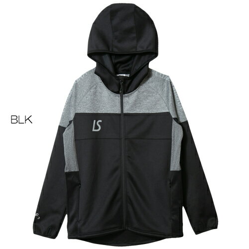 SINGLE FACE JERSEY HOODIE FULLZIP JACKET ルース ルースイソンブラ LUZ LUZeSOMBRA ルース・イ・ソンブラ パーカー フーディー トップス アウター ジャージ シングル フェイス フルジップ ジャケット サッカー フットサル トレーニング BLK MOKDGY NVY XS-XL F1911114