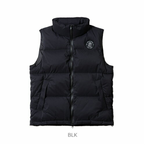 LTT SQUARE DOWN VEST ルース ルースイソンブラ LUZ LUZeSOMBRA ルース・イ・ソンブラ ダウン ベスト スクエア トップス トップ アウター サッカー フットサル トレーニング スポーツ BLK S-L T1912207