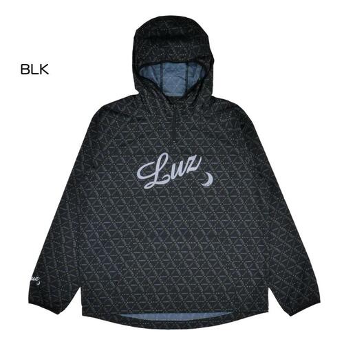 GEOMETRIC HALFZIP PISTE ルース ルースイソンブラ LUZ LUZeSOMBRA ルース・イ・ソンブラ ピステ フーディー パーカー トップス アウター ハーフジップ サッカー フットサル トレーニング スポーツ フットボール ジオメトリック WHT BLK BUR S M L XL L1232107