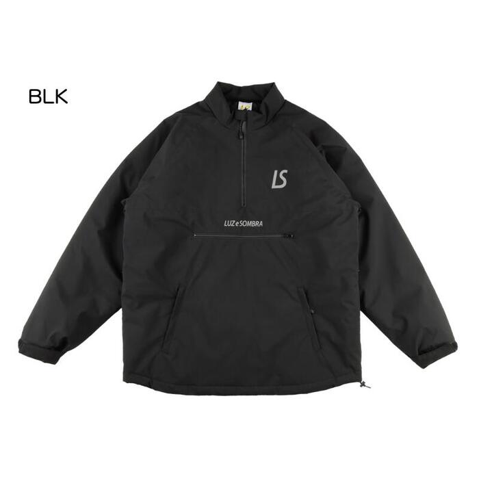 NAVIGATORS THERMOLITE PACKABLE HALF ZIP ルース ルースイソンブラ LUZ LUZeSOMBRA ルース・イ・ソンブラ ジャケット トップス アウター フレキシブル 中綿 サーモライト パッカブル ハーフ ジップ 収納 サッカー フットサル トレーニング スポーツ コーチ S-XL L1232252