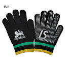 Jr ZION KNIT GLOVE ルース ルースイソンブラ LUZ LUZeSOMBRA ルース イ ソンブラ 手袋 ニット グローブ ジュニア 子供 サッカー フットサル スポーツ トレーニング フットボール ザイオン ライオン JR jr BLK AQA YEL RED BLU FREE JrFREE L2232418