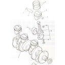 XJR1300(RP01J) クランクシャフト 図中(1番) 36Y-11411-01 1357K-36Y-11411-01