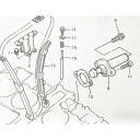 XJR1300(RP01J) カムチェーンテンショナー&ガスケット 図中(8番&10番) 4KG-12210-00 4FM-12213-00 1358K-4KG...