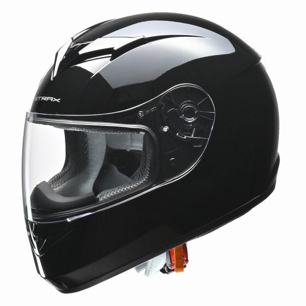 リード工業　LEAD　STRAX SF-12 フルフェイスヘルメット　カラー　ブラック　サイズ　L(59-60cm未満) 1616K-SF12-B-L