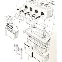 CB750K0/K1/K2/K4 コネクティングチューブ 1台分 図中(17番) 17253-341-300 (17253-300-330より品番統一) 4個 ...