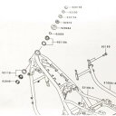 ゼファー1100RS(ZRT10A) ステムベアリング&シール 1台分 92116-1009 92116-1056 92049-1162 92049-1214 ...