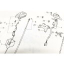 モトコンポ (AB12) キーセット 図中(4番) 35010−GC6−010 (35010−GC6−000より品番統一) 32K35010GC6010