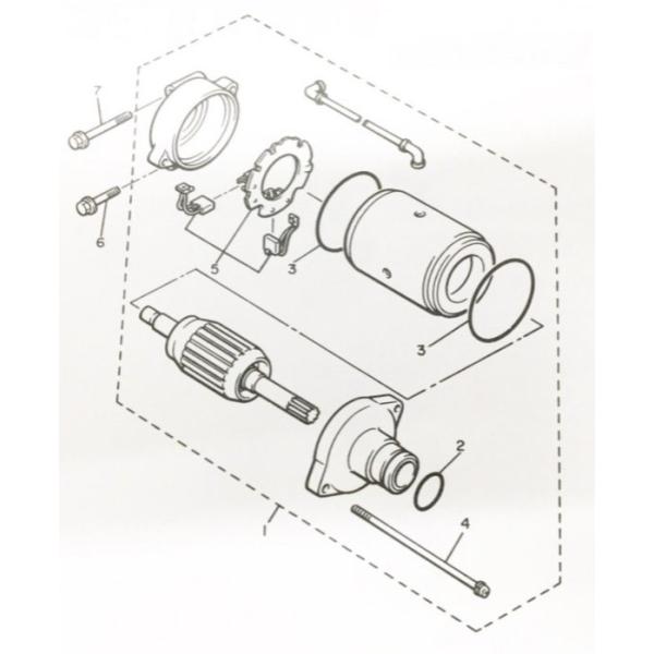 VMAX1200(3UF)������⡼����(�������ƥ��󥰥⡼�����������������⡼����)������(1��)��1FK-81890-00��(1FK-81800-10 ���...