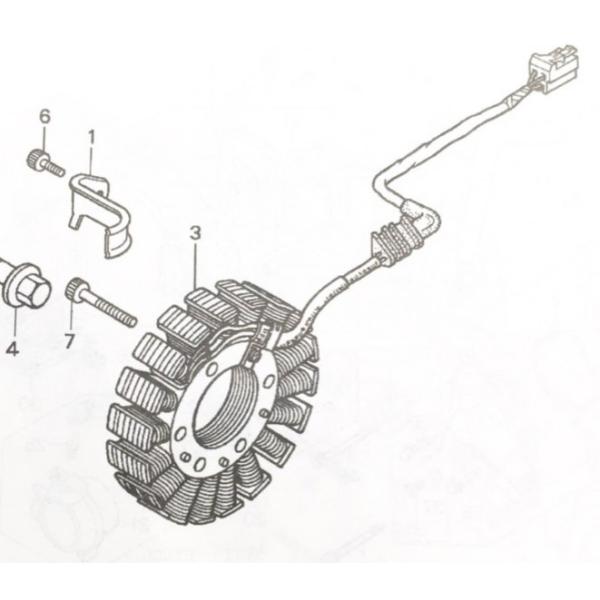 CBR1100XX�֥�å��С���(SC35�������)�����ơ�������(�����ͥ졼����)������(3��)��31120-MAT-E01 519K31120-MAT-E0...