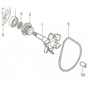 VTR1000F(SC36) メカニカルシール 図中(2番) 19217-MAL-300 574K19217-MAL-300