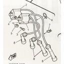 XJR1200/R(4KG) プラグキャップ 1台分 図中(8番) 3NS-82370-00 (1UY-82370-20 より品番統一) 678K3NS-823...