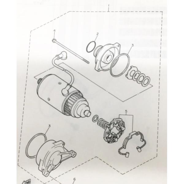 XJR1200/R(4KG)������⡼����(�����������⡼�������������ƥ��󥰥⡼����)������(1��)��4KG-81890-00��(4KG-81800-00���...