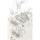 XJR400R(RH02J) エアクリーナーエレメント (エアフィルター エアエレメント) 図中(17番) 4HM-14450-00 788K4HM-14450...