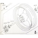 バリオス2(ZR250B) リヤハブダンパー(リアハブダンパー) 図中(92160番) 92160-1286 848K-92160-1286