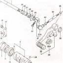 インパルス400(GK79A) チェンジペダル(シフトペダル) 図中(34番) 25600-10D10 896K-25600-10D10(2)