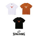 SMT24029TX SPALDING Tシャツ テキサス ビッグ ホーン ロゴ | 正規品 スポルディング バスケットボール バスケ T-shirt メンズ ...