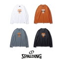 SMT24133TX SPALDING ロングスリーブTシャツ テキサス T-ロゴ | 正規品 スポルディング バスケットボール バスケ Long sleeve...