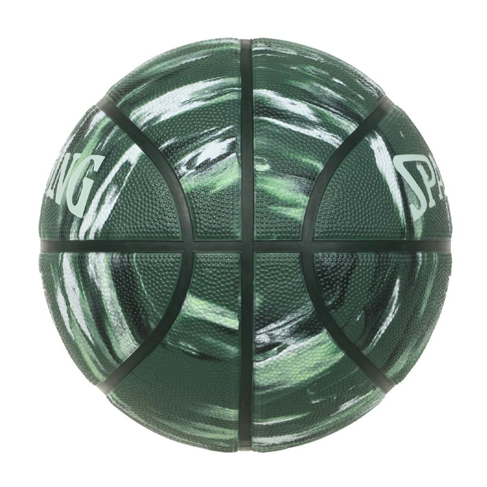 85-364J マーブル ティール×グリーン×ミント 7号球 ラバー ｜ 正規品 SPALDING ス...