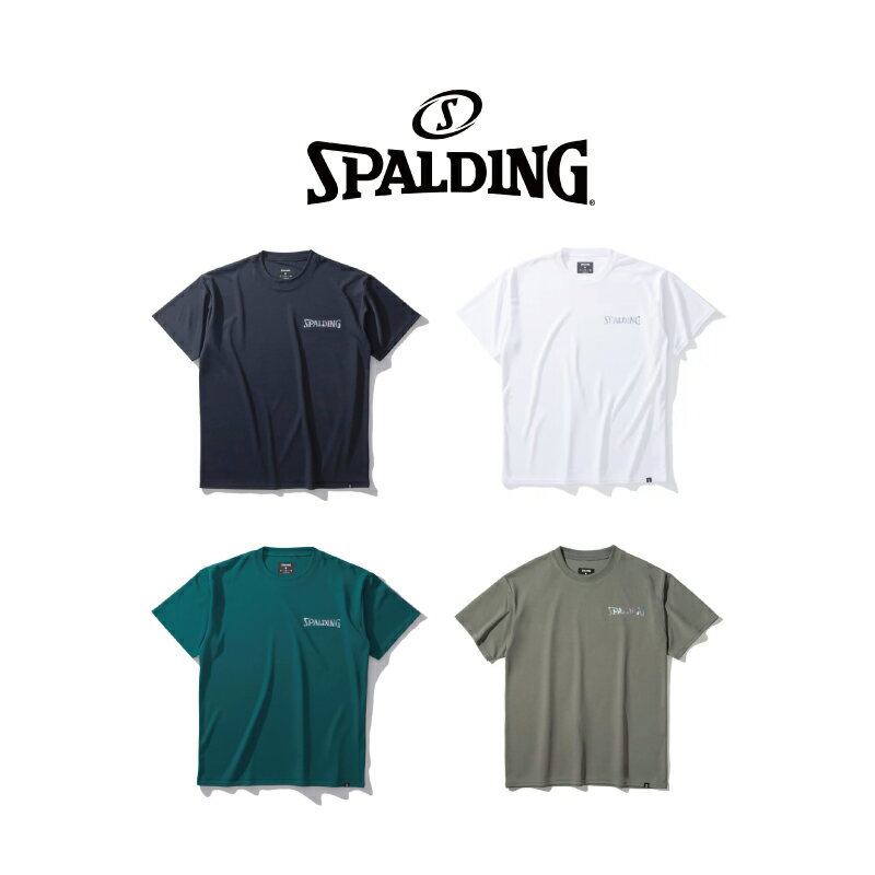 SMT25017 SPALDING Tシャツ ホログラム ワードマーク ｜ 正規品 スポルディング バ...