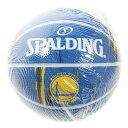 65-128J NBA ゴールデンステート ウォリアーズ マーブルラバー 1号球 バスケットボール ミニボール size 1 正規品 SPALDING スポルディング BASKETBALL バスケットボール バスケ