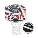 79-016J マイクロミニ トレードマーク | 正規品 SPALDING スポルディング バスケットボール バスケ インテリア スラムジャム ミニゴール 店長オススメ