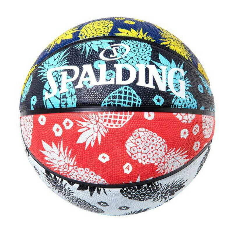84-322J トロピカル ラバー 7号球 | 正規品 SPALDING スポルディング バスケットボール バスケ 7号 ラバー ゴム 屋外 外用 屋内 室内