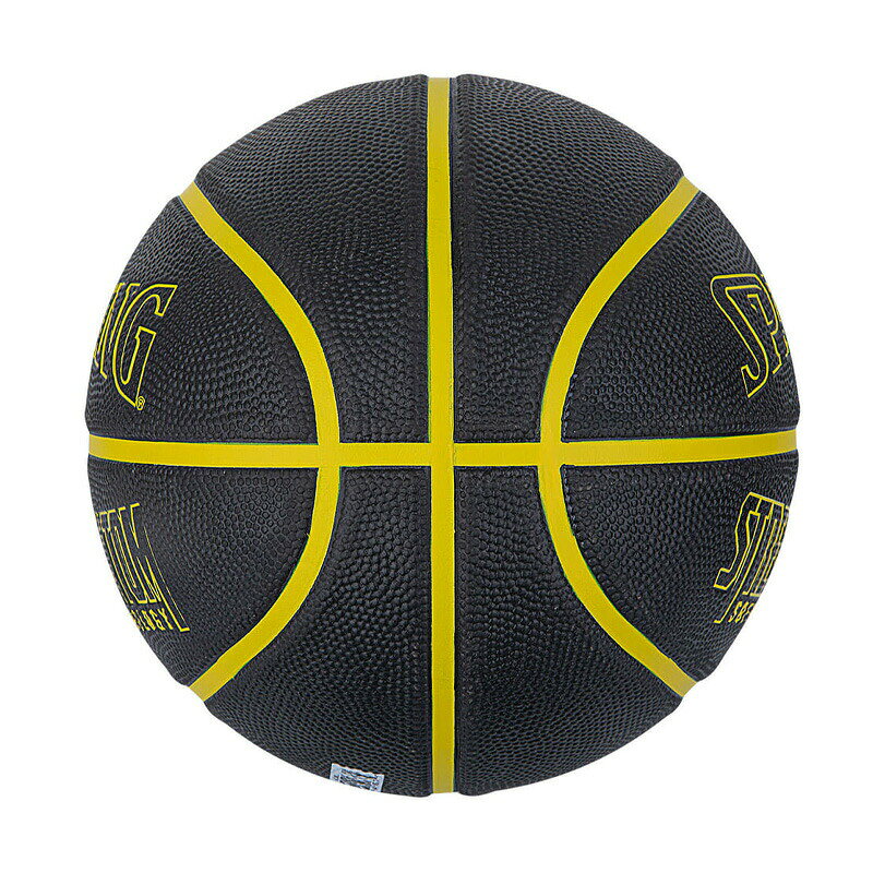 84-671J ストリートファントム ブラック×イエロー 5号球 ラバー ｜ 正規品 SPALDING スポルディング BASKETBALL バスケットボール バスケ 5号 屋外 外用 屋内 室内 店長オススメ 練習用 オシャレ spso-ko-10004047 スポーツ倉庫 サンプル画像3
