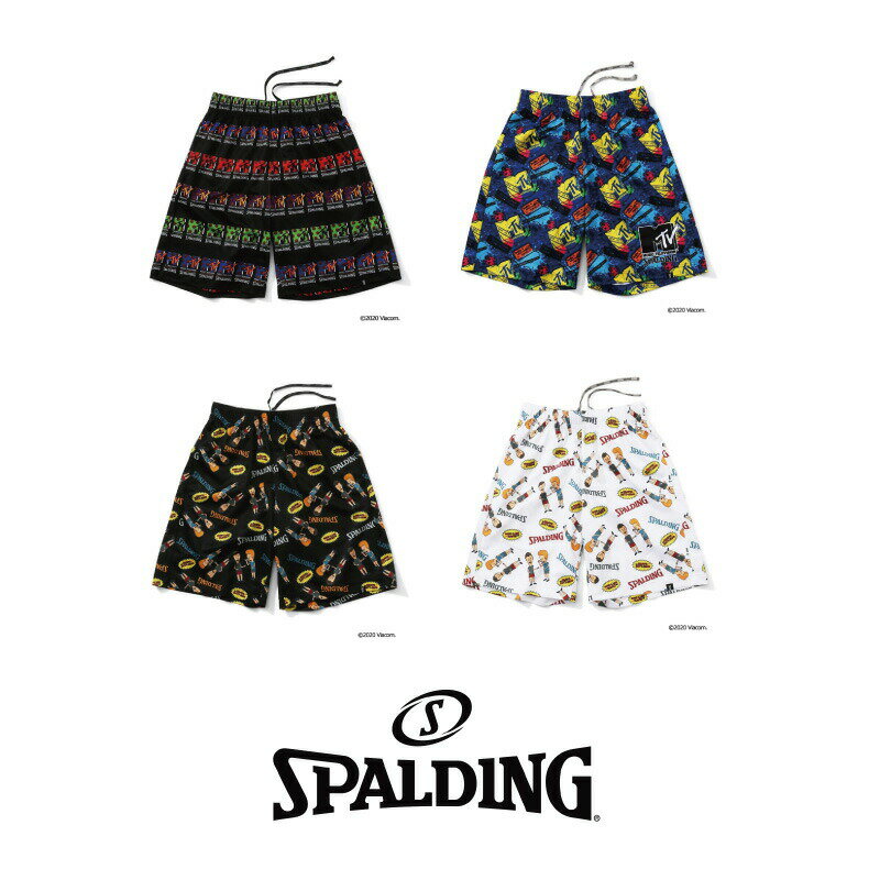 SPALDING Practice pants プラクティスパンツ MTV TF-1000 MTV ギター ビーバスアンドバットヘッド | 正規品 SMP 200040 200090 200110 スポルディング バスケットボール バスケ バッグ メンズ…