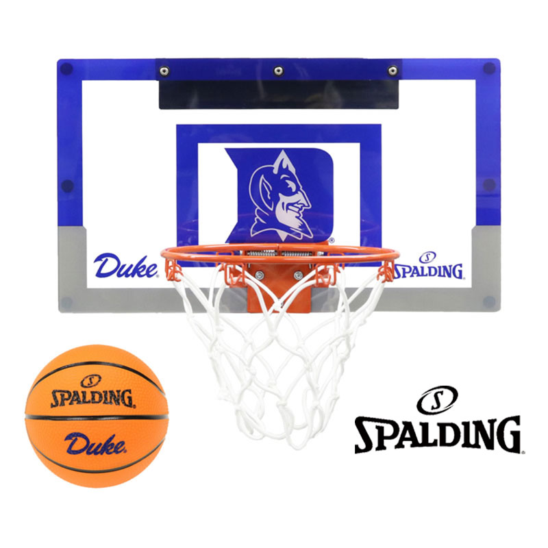 56108JP スラムジャムバックボード デューク大学 約W45 x H27cm | 正規品 SPALDING スポルディング バスケットボール バスケ ミニバス スラムジャム 室内 オシャレ 店長オススメ