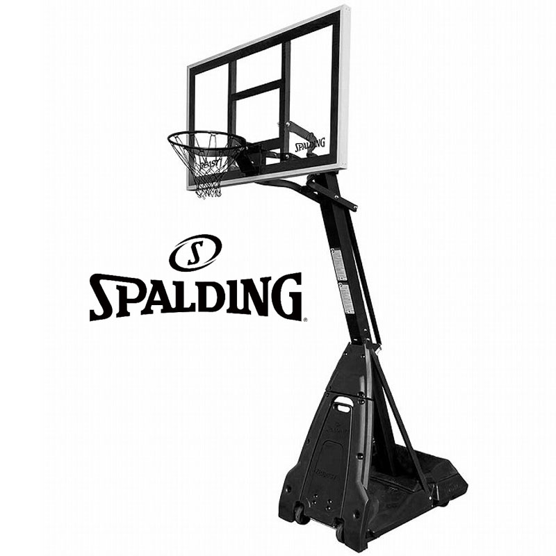 7B1998CN バスケットゴール 60インチ ザ・ビースト ステルス【送料無料】 | 正規品 SPALDING スポルディング バスケットボール バスケ バスケ ゴール 屋内 屋外 家庭用 ミニバス