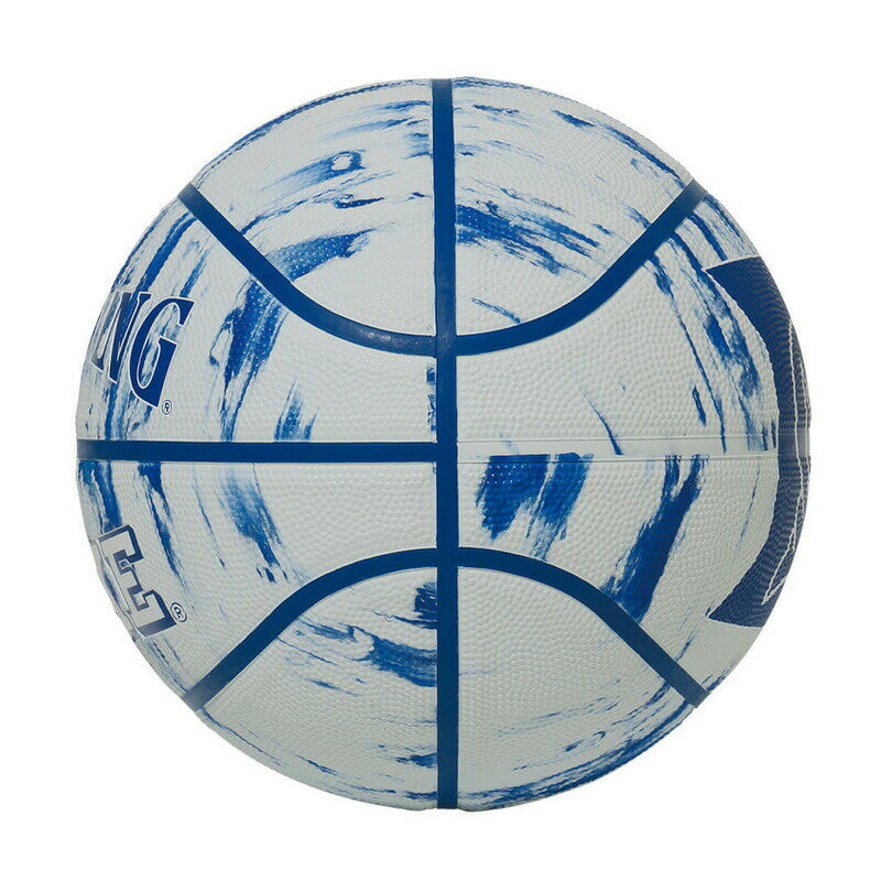 84-914J デューク デビルヘッド マーブル ラバー 7号球 ｜ 正規品 SPALDING スポルディング バスケットボール バスケ 7号 ラバー ゴム 屋外 外用 屋内 室内