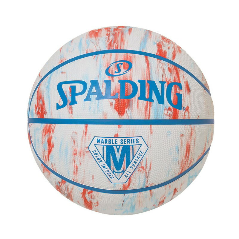 84-934J マーブル アイビス ラバー 6号球 | 正規品 SPALDING スポルディング バスケットボール バスケ 6号 ラバー ゴム 屋外 外用 屋内 室内