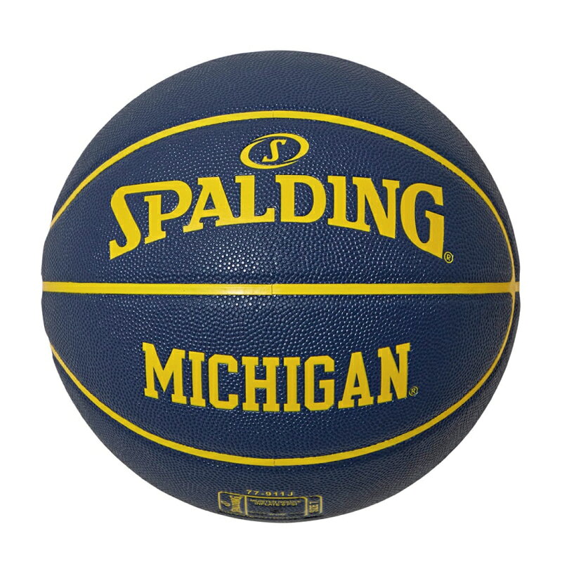 77-911J SPALDING ミシガン ブルー コンポジット 7号球 合成皮革 ｜ 正規品 スポル...