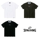 SMT23106 SPALDING Tシャツ バタフライ プレイド バック プリント | 正規品 スポルディング バスケットボール バスケ T-shirt メン...