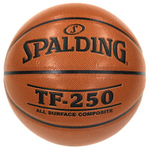76-127J TF-250 合成皮革 5号球 JBA公認 | 正規品 SPALDING スポルディング バスケットボール バスケ JBA 5号 皮 革 人工皮革 屋内 室内