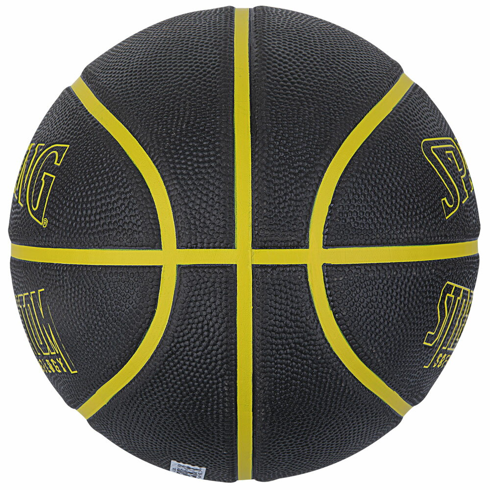 84-386Z ストリートファントム ラバー ブラック×イエロー 7号球 | 正規品 SPALDING...