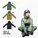 LOJK-9502 LOCAL スノーボード ウェア ジャケット SNOWBOARD WEAR ユニセックス 男女兼用 耐水圧 20,000mm メンズ レディ...