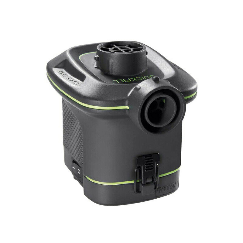 66638 INTEX バッテリーポンプ 電池式 ｜ 日本正規品 インテックス intex 単2電池6本使用 電池別売り ノズル 3タイプ付属 プール 空気入れ ビニール ベビー キッズ ファミリー プール エアベット 簡単操作 プール 海 エアーポンプ 当日〜2日以内に出荷(店舗休業日を除く)