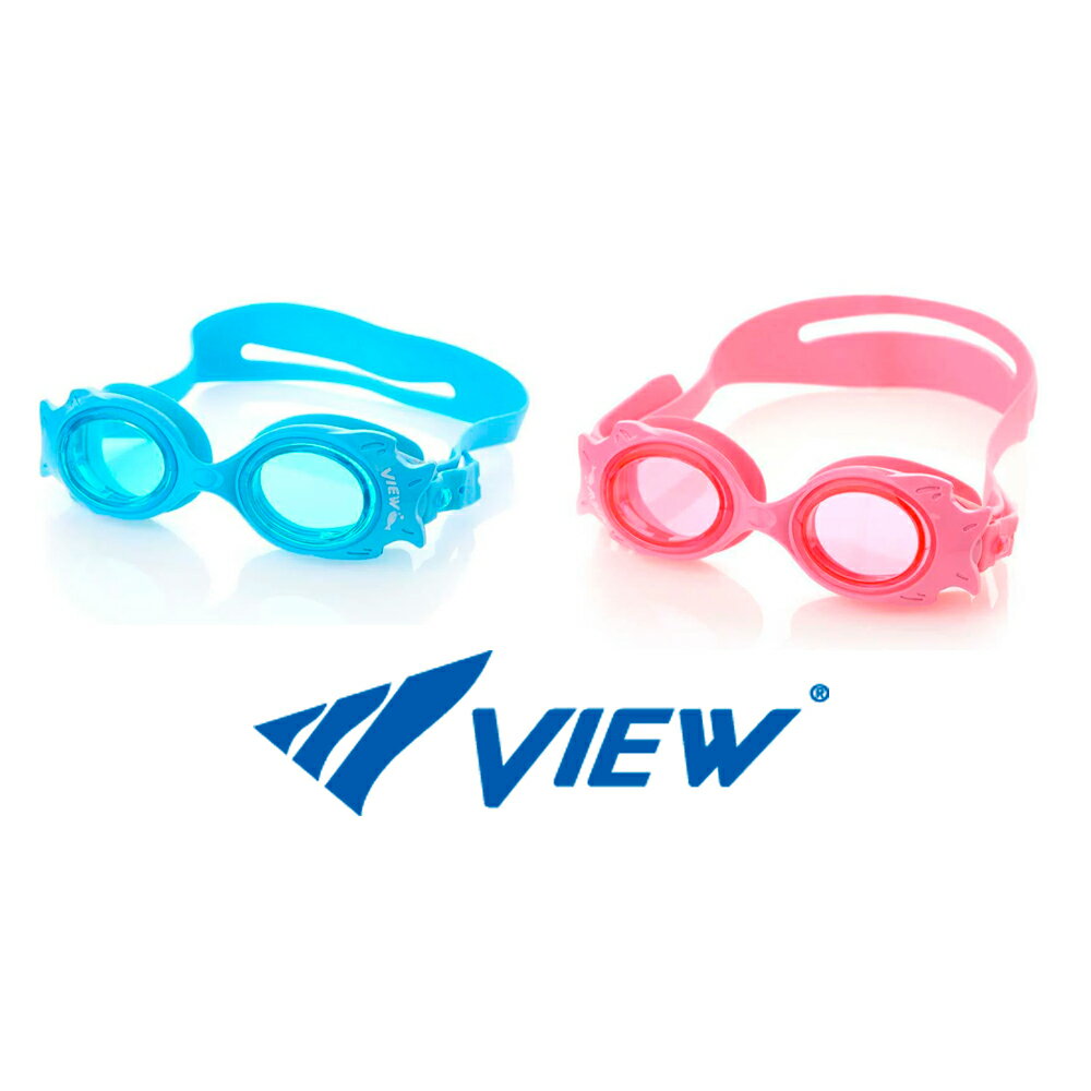 Child Goggles - V424J スイムゴーグル VIEW スイミングゴーグル 園児用 SBL P｜ ビュー EZストラップ UVカット スーパーアンチフォグ 抗菌 スイミング ゴーグル キッズ ジュニア 水中メガネ 水泳 男女兼用