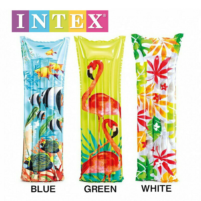 59720 INTEX ファッションマット 183×69cm ｜ 日本正規品 インテックス intex フロ...