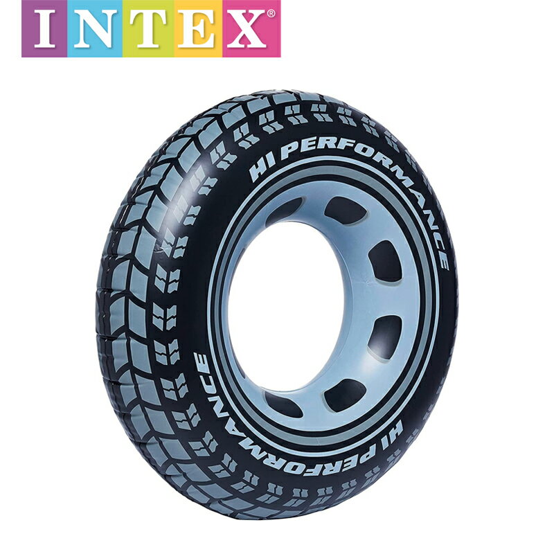 59252 INTEX 浮き輪 タイヤチューブ 91cm ｜ 日本正規品 インテックス intex 海や...