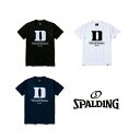 SPALDING SMT22077VD バレーボール Tシャツ アイアンデユーク D ●アイアンDUKEロゴをプリントしたシンプルなTシャツです。 ●素材：ポリエステル ●サイズ：XXS,XS,S,M,L,XL,XXL,3XL ●カラー展開：ブラック、ホワイト、ネイビー ●吸水速乾，UVカット ※沖縄県内の離島へはお届けができない商品となりますため、予めご了承お願い致します。