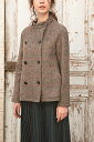 スタンドカラーコート 型紙 S M L LLサイズ【ブティック社/型紙/大人服/コート/ソーイング/パターン/裏地付き/プレゼント/定番アイテム/4サイズ/レデ...