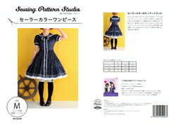 楽天市場 セーラーカラーワンピース 型紙 S M Lサイズ ブティック社 型紙 大人服 パターン 3サイズ ロリータ レディース 縫い代付き Sewing Pattern Studio 楽天市場 セーラーカラーワンピース 型紙 S M Lサイズ ブティック社 型紙 大人服 パターン 3サイズ ロリータ レディース 縫い代付き Sewing Pattern Studio