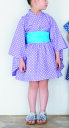 【型紙】じんべいドレス 型紙 90 100 110 120サイズ【ブティック社/型紙/子供服/キッズ/パターン/女の子/縫い代付き/4サイズ/】